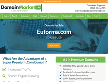 Tablet Screenshot of euforma.com
