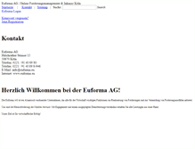 Tablet Screenshot of euforma.de